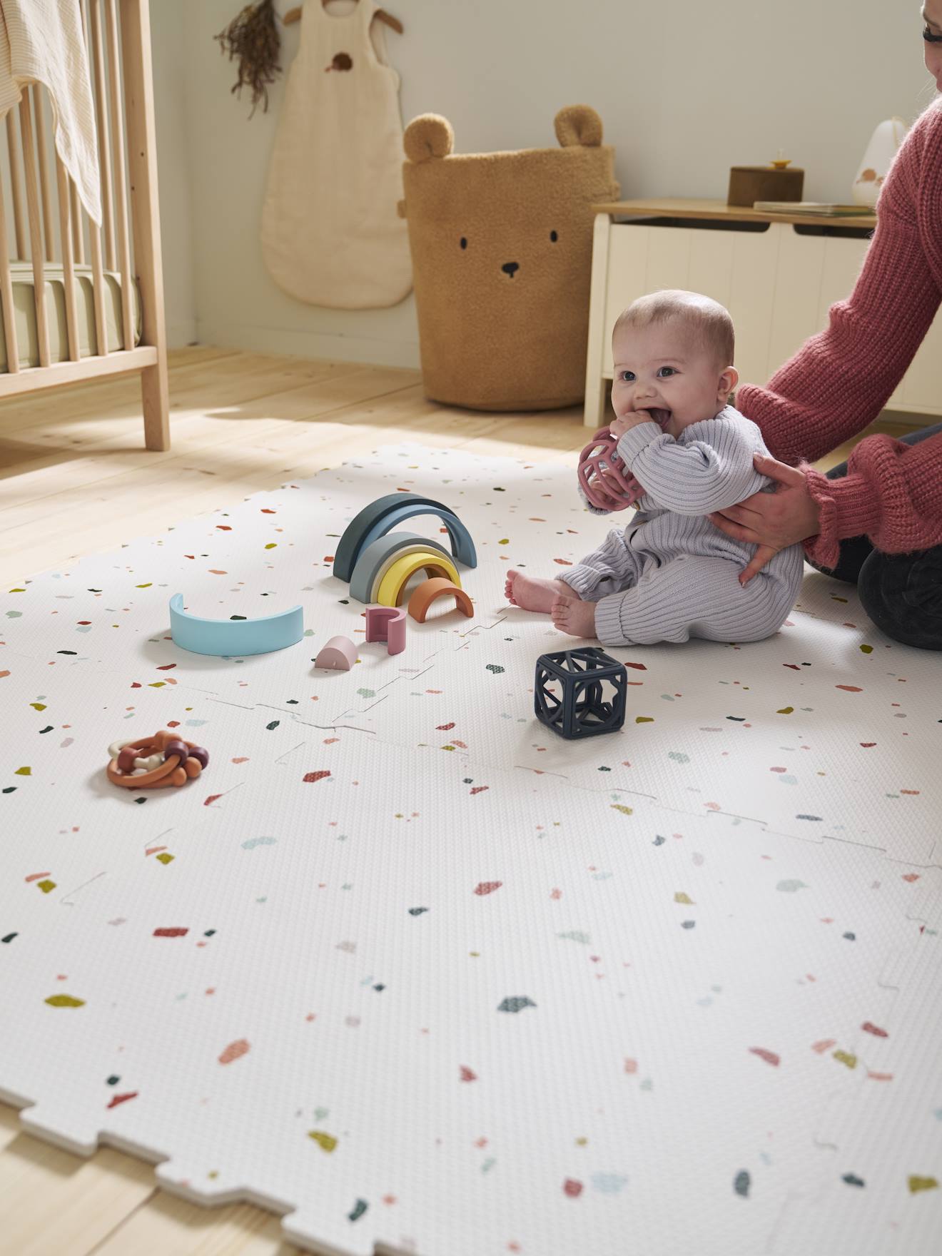Große Kinderzimmer Puzzle-Spielmatte von Vertbaudet