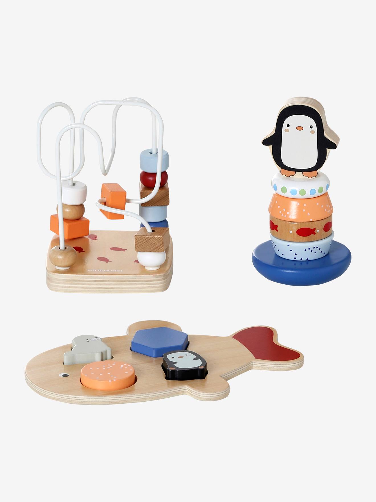 Holzspielzeug-Set BANQUISE aus FSC®-Holz von Vertbaudet