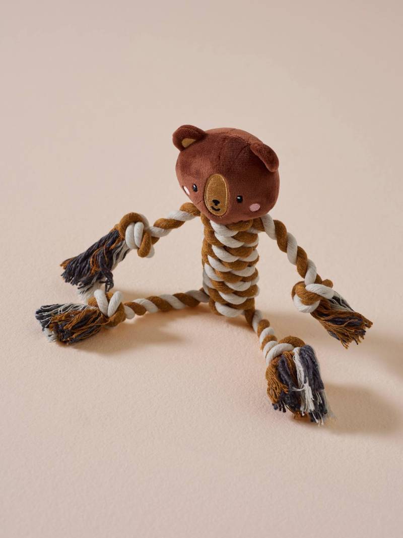 Hundespielzeug Löwe mit Seilkörper von Vertbaudet