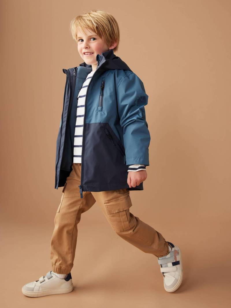 Jungen 3-in-1-Jacke mit Fleecejacke von Vertbaudet
