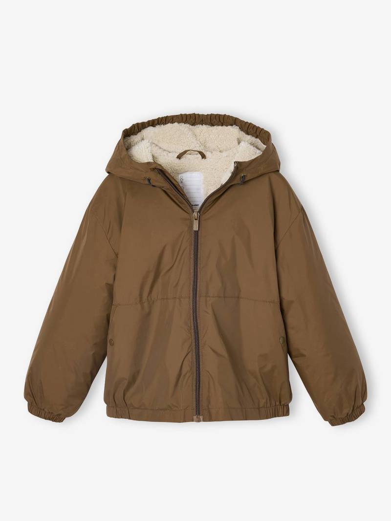 Jungen Anorak mit Teddyfleece-Futter von Vertbaudet