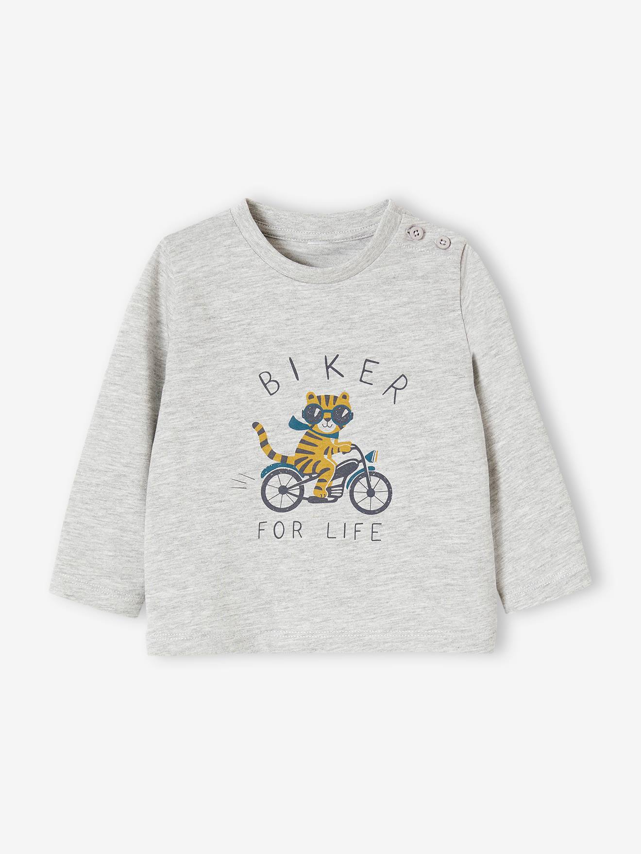 Jungen Baby Shirt Oeko-Tex von Vertbaudet
