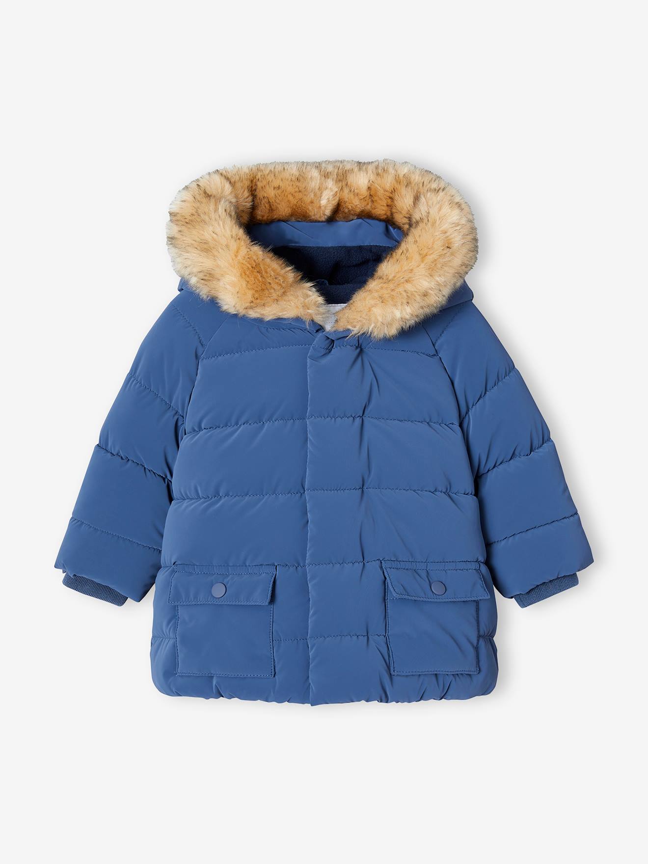 Jungen Baby Winterjacke mit Recycling-Polyester von Vertbaudet