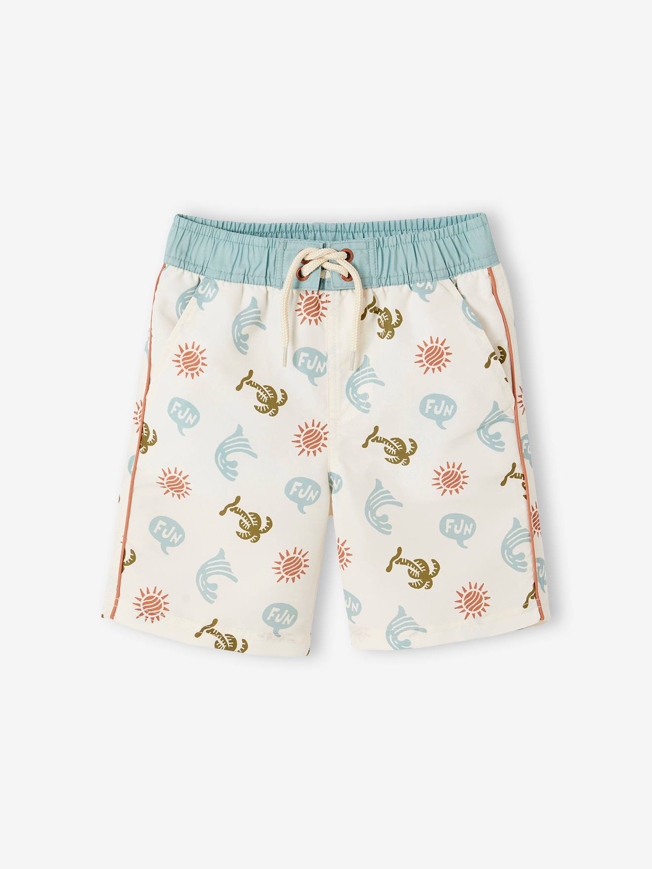 Jungen Badeshorts Oeko-Tex von Vertbaudet