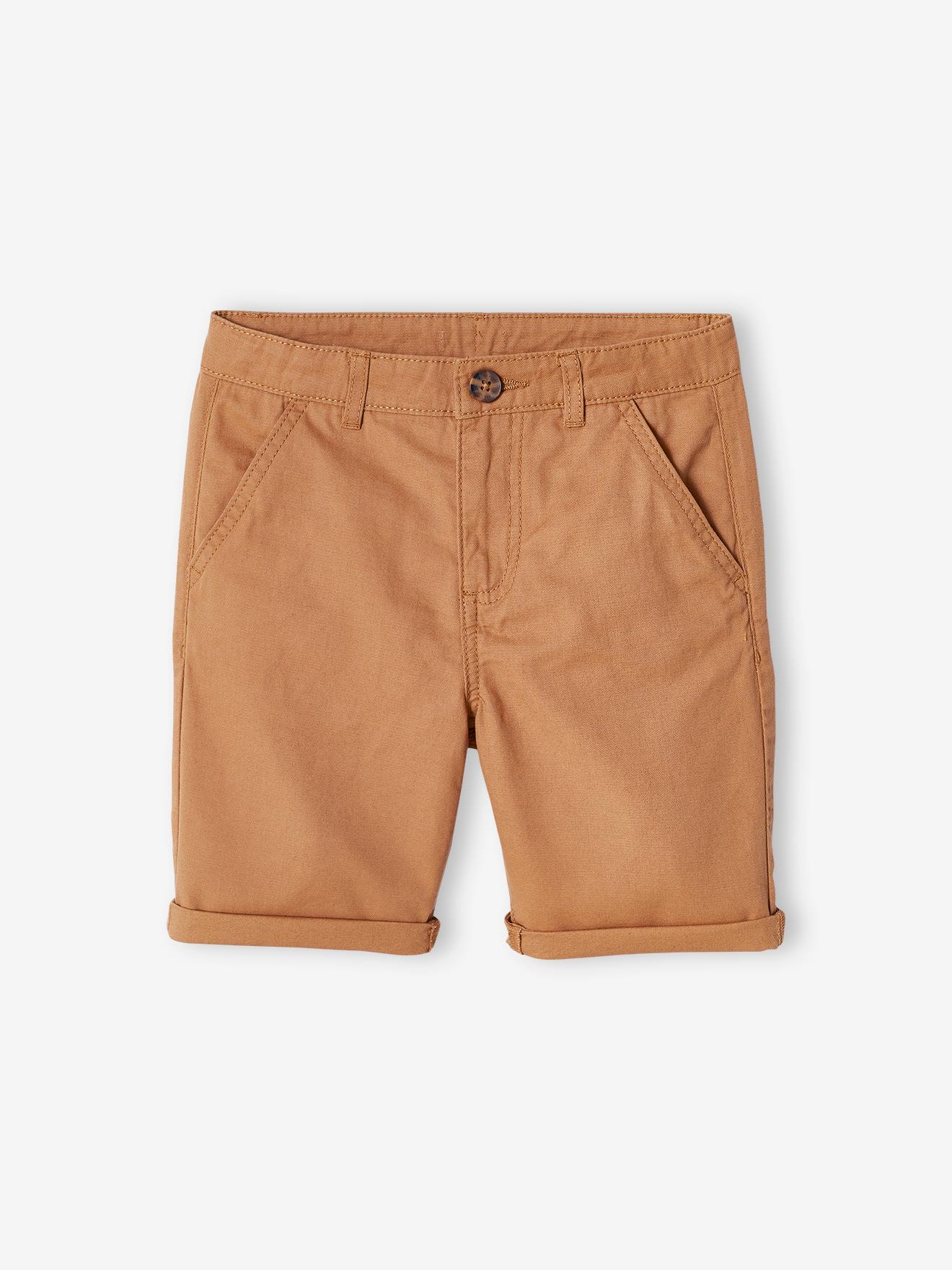 Jungen Chino-Shorts Oeko-Tex von Vertbaudet