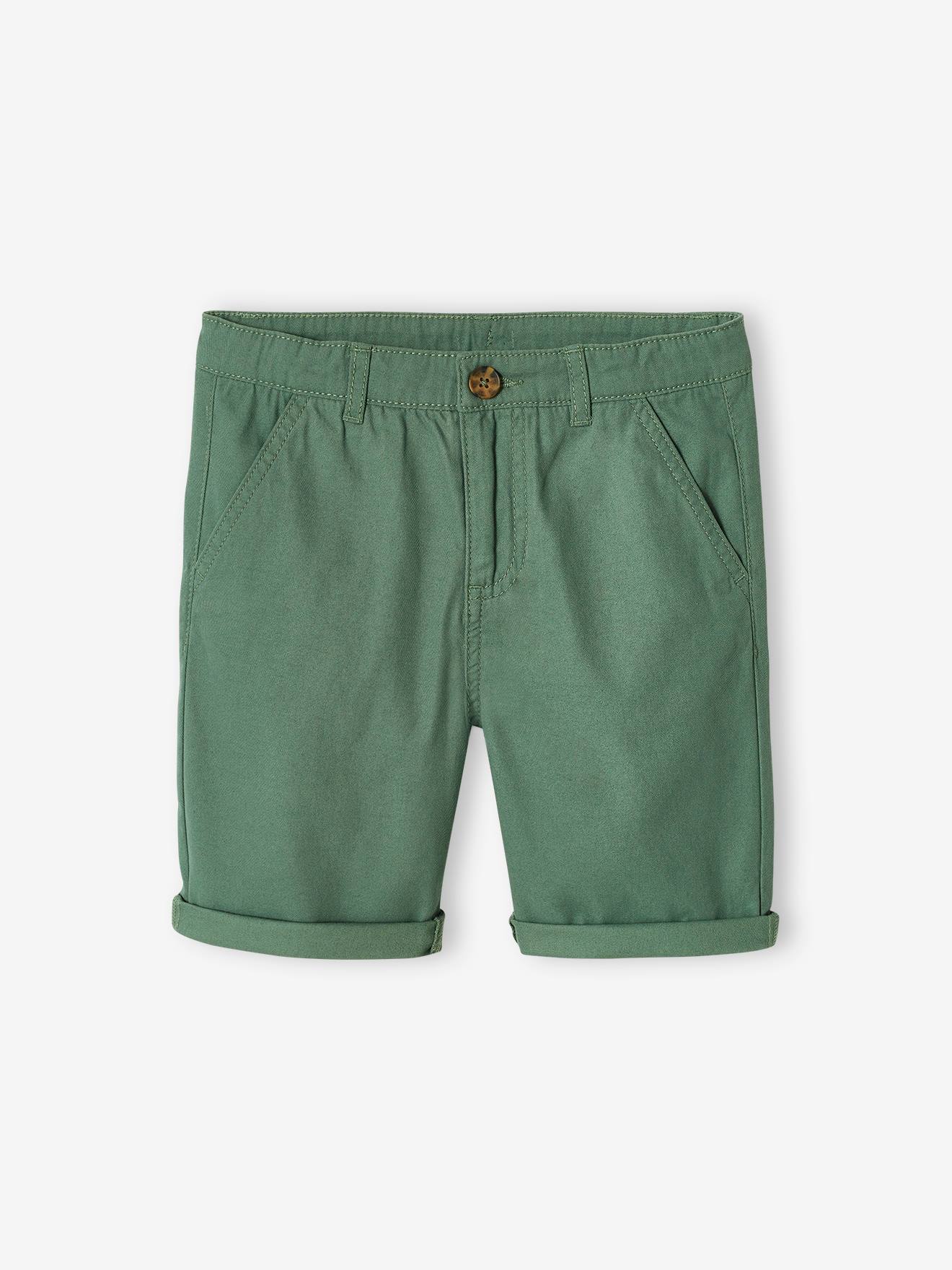 Jungen Chino-Shorts Oeko-Tex von Vertbaudet