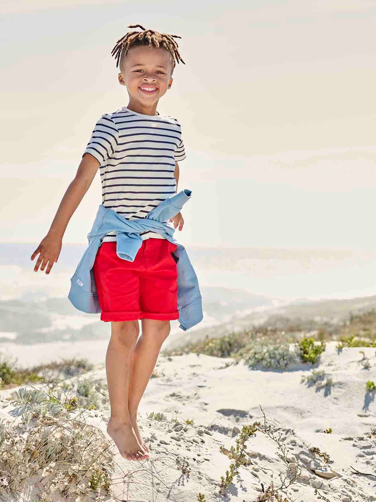 Jungen Chino-Shorts Oeko-Tex von Vertbaudet