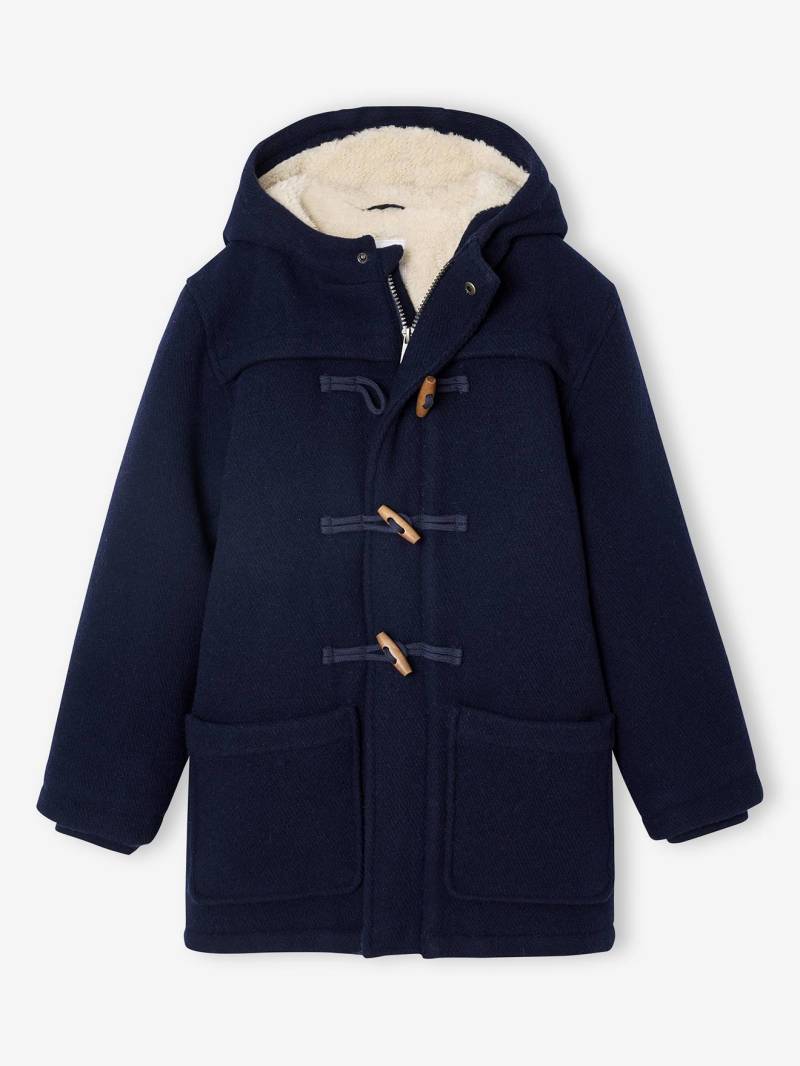Jungen Dufflecoat mit Teddyfleece und Recycling-Wattierung von Vertbaudet