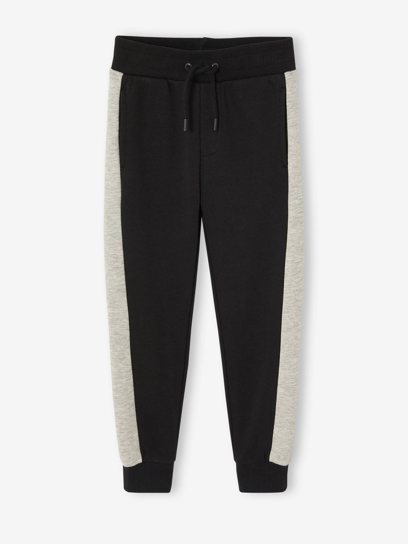 Jungen Jogginghose mit Zierstreifen und Recycling-Polyester von Vertbaudet