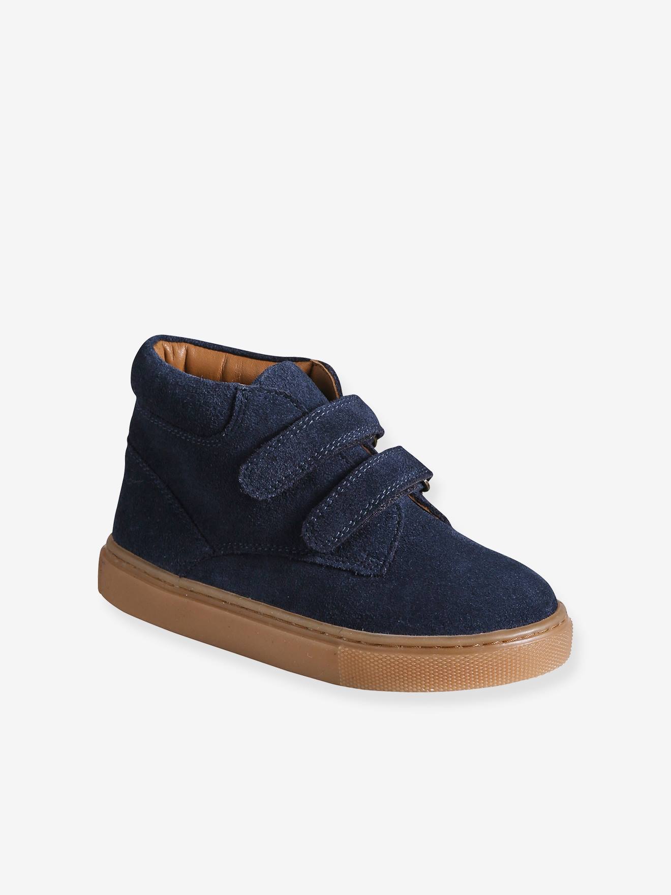 Jungen Klett-Sneakers aus Leder Jungen Klett-Sneakers aus Leder von Vertbaudet