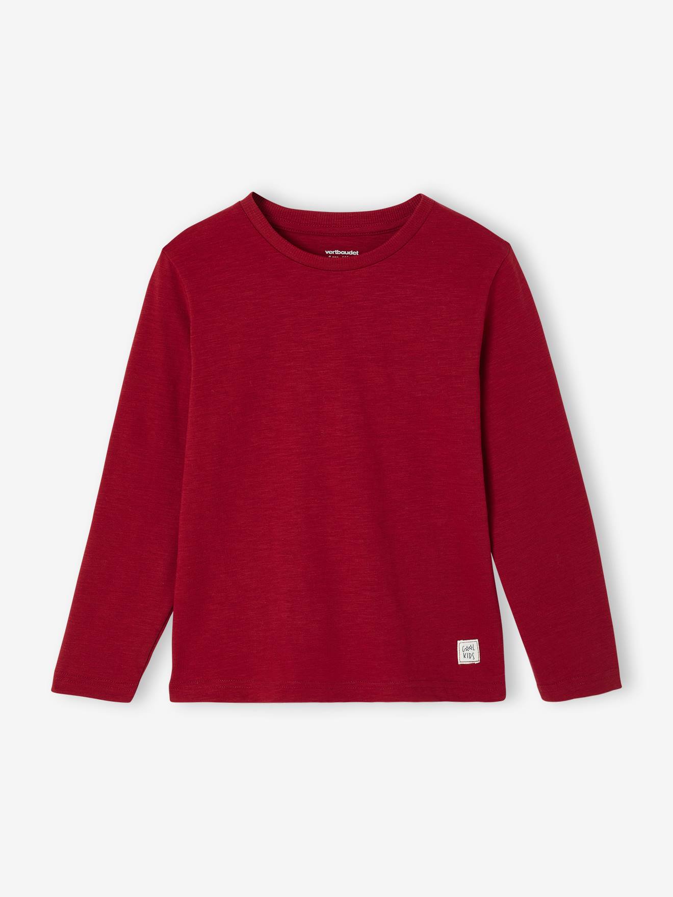 Jungen Langarmshirt BASIC von Vertbaudet