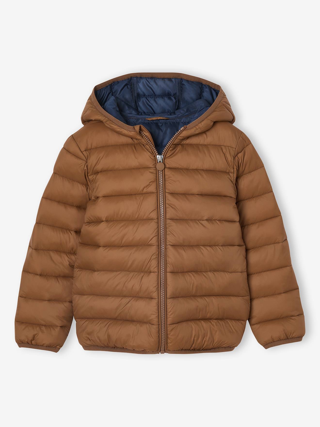 Jungen Light-Steppjacke mit Kapuze und Recycling-Polyester Jungen Light-Steppjacke mit Kapuze und Recycling-Polyester von Vertbaudet