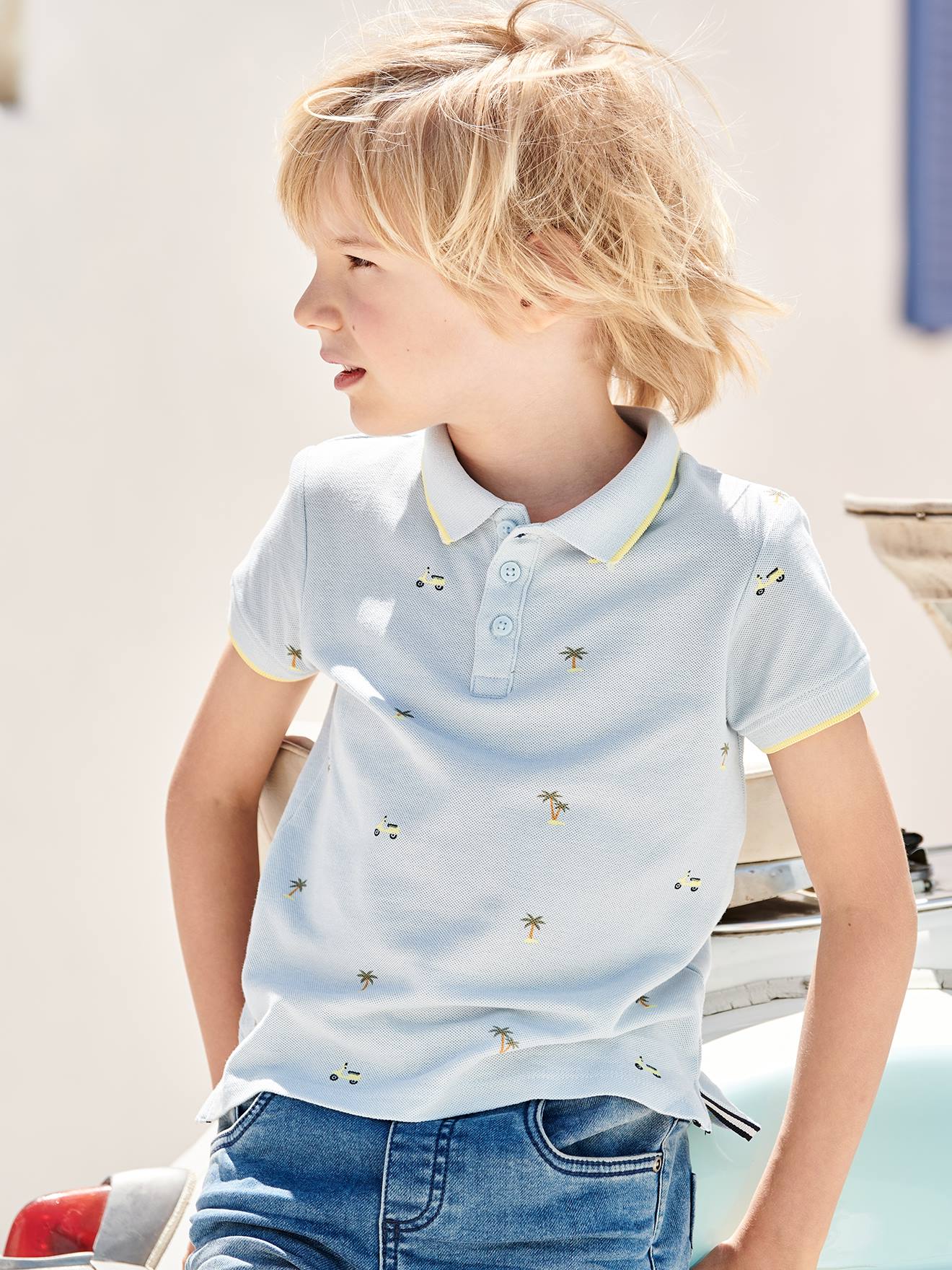 Jungen Poloshirt von Vertbaudet