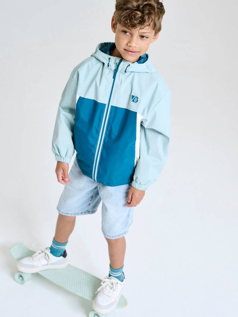Jungen Regenjacke mit Recycling-Polyester Jungen Regenjacke mit Recycling-Polyester von Vertbaudet