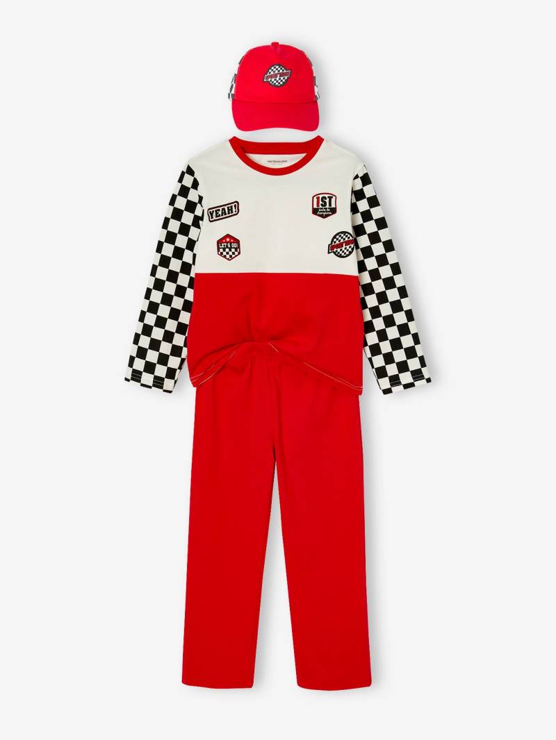 2-in-1 Kinder Schlafanzug mit Cap von Vertbaudet