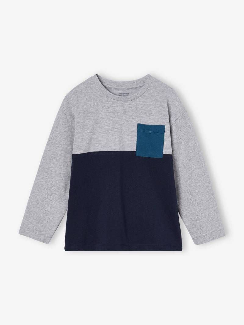 Jungen Shirt Colorblock von Vertbaudet