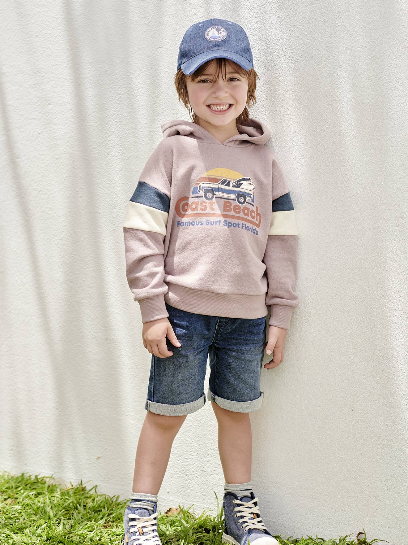 Jungen Shorts mit Schlupfbund von Vertbaudet