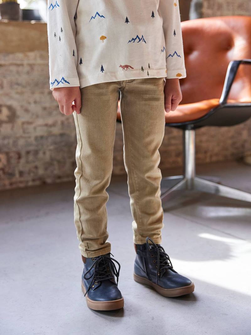 Jungen Slim-Fit-Hose von Vertbaudet