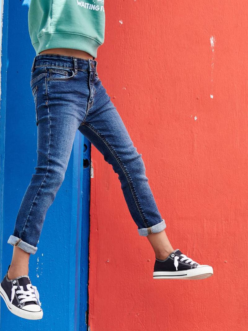 Jungen Slim-Fit-Jeans BASIC von Vertbaudet