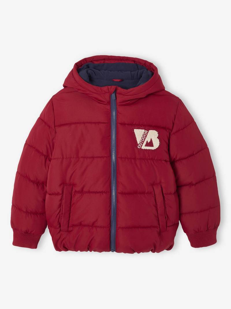 Jungen Steppjacke im College-Stil mit Recycling-Polyester von Vertbaudet