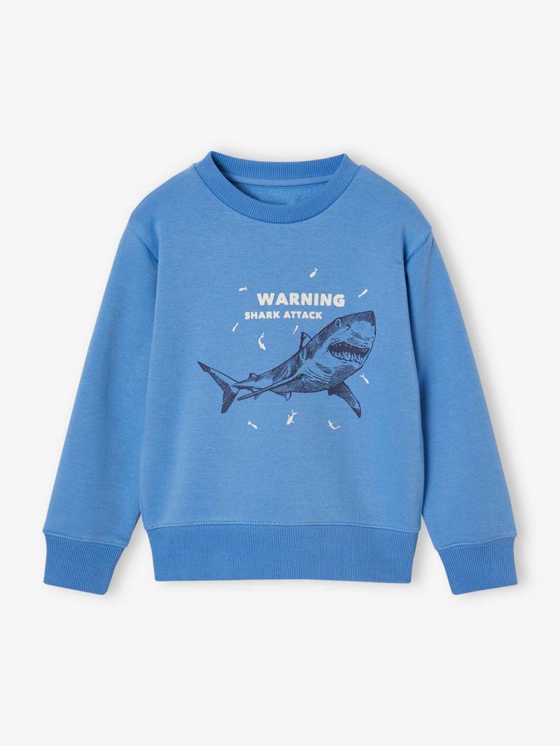 Jungen Sweatshirt BASIC mit Print und Recycling-Polyester von Vertbaudet