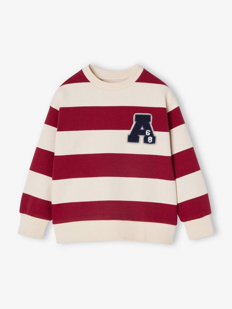 Jungen Sweatshirt mit Ftee-Patch von Vertbaudet