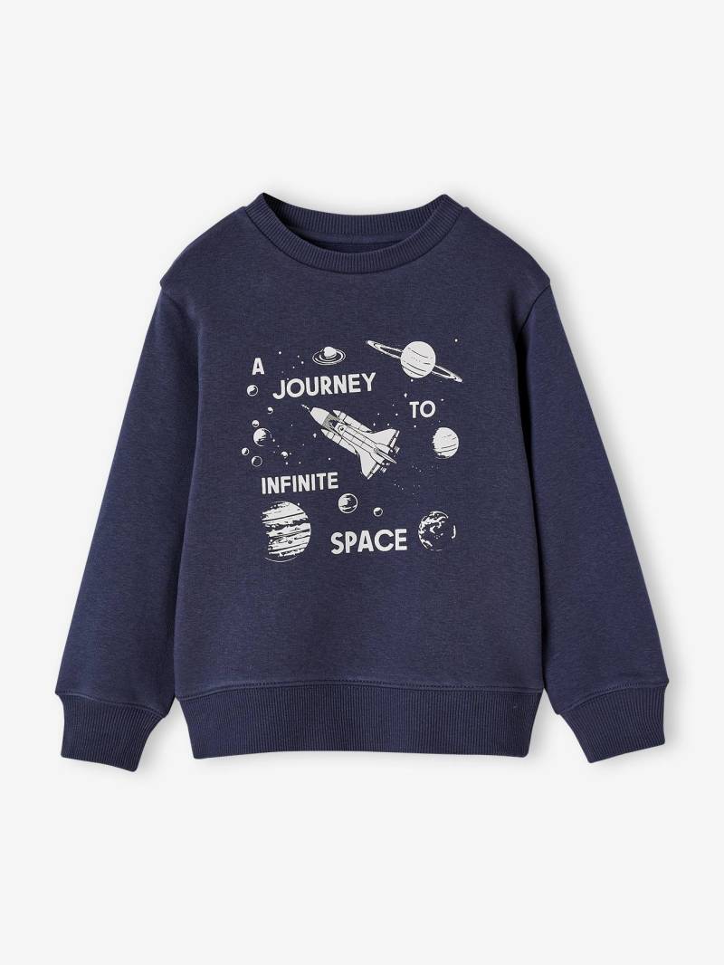 Jungen Sweatshirt mit Print vorn von Vertbaudet