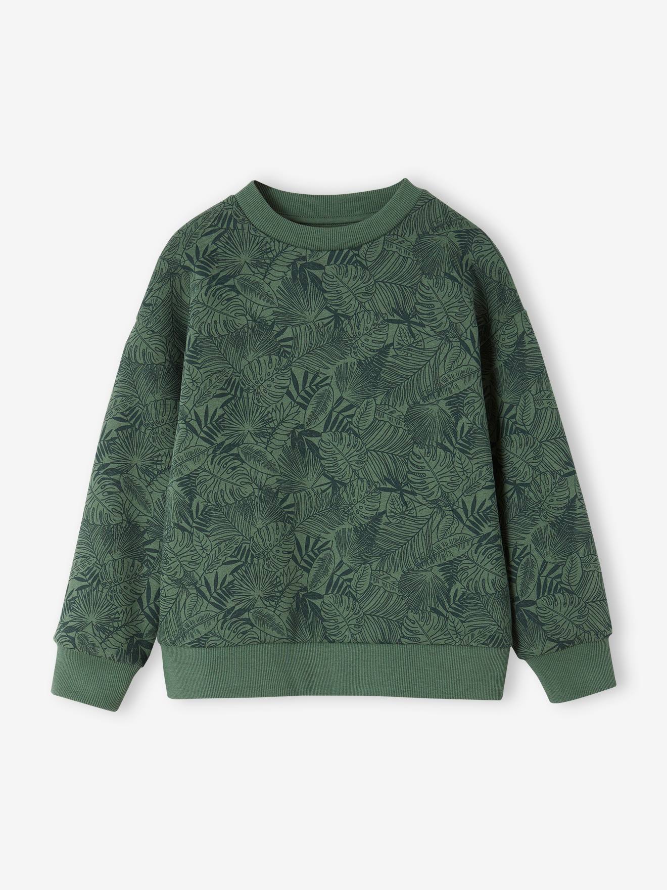 Jungen Sweatshirt mit Recycling-Polyester von Vertbaudet