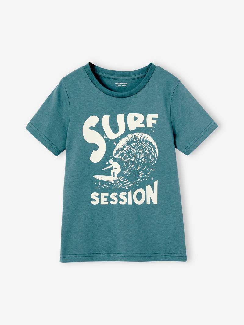 Jungen T-Shirt BASIC mit Print vorn von Vertbaudet