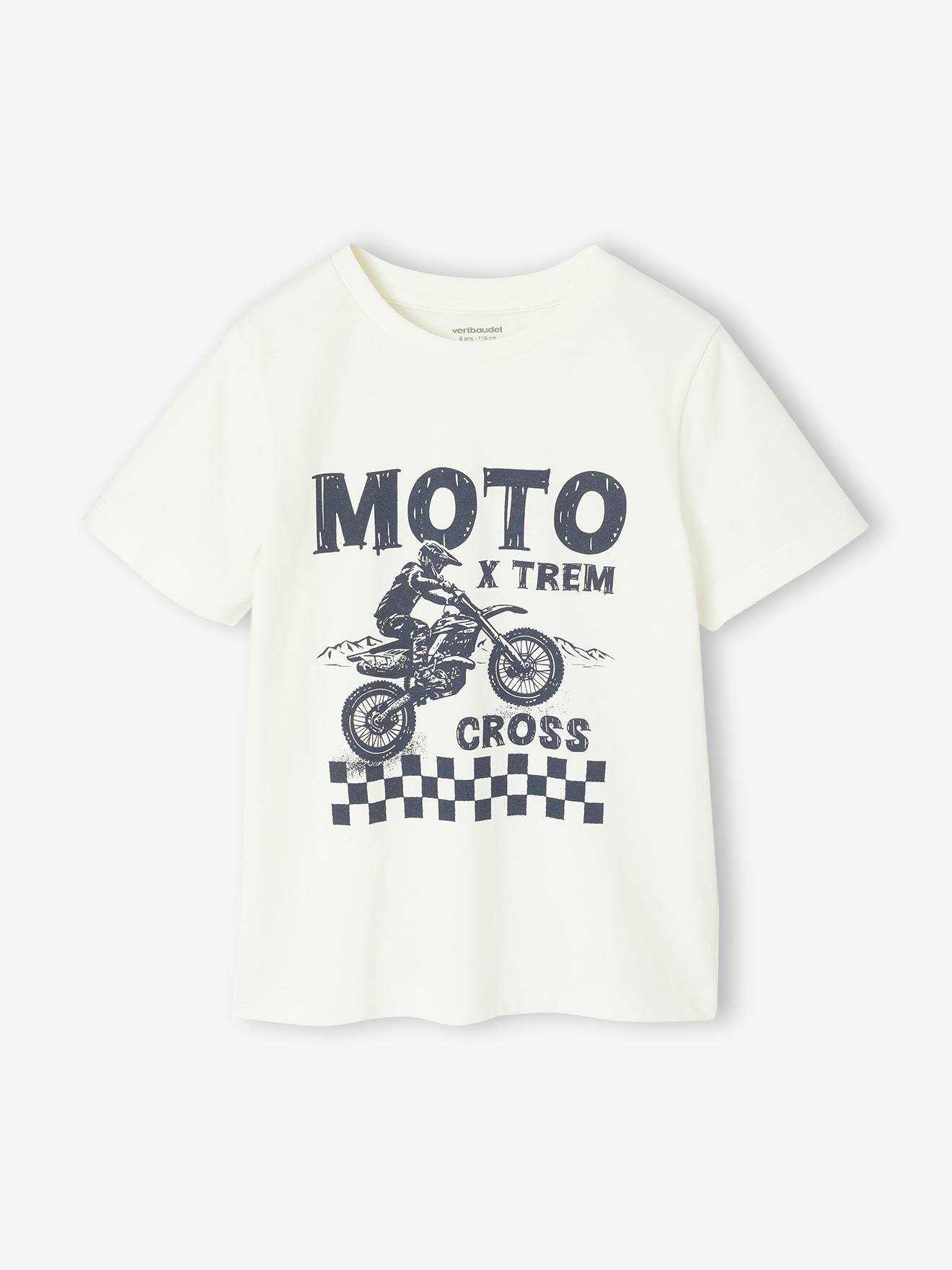 Jungen T-Shirt Basic mit Print vorn Jungen T-Shirt Basic mit Print vorn von Vertbaudet
