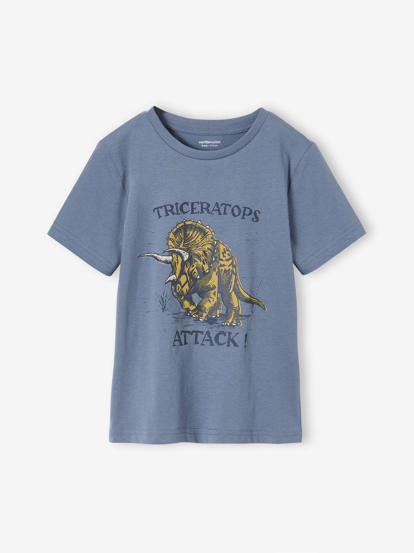 Jungen T-Shirt mit Dino-Print von Vertbaudet