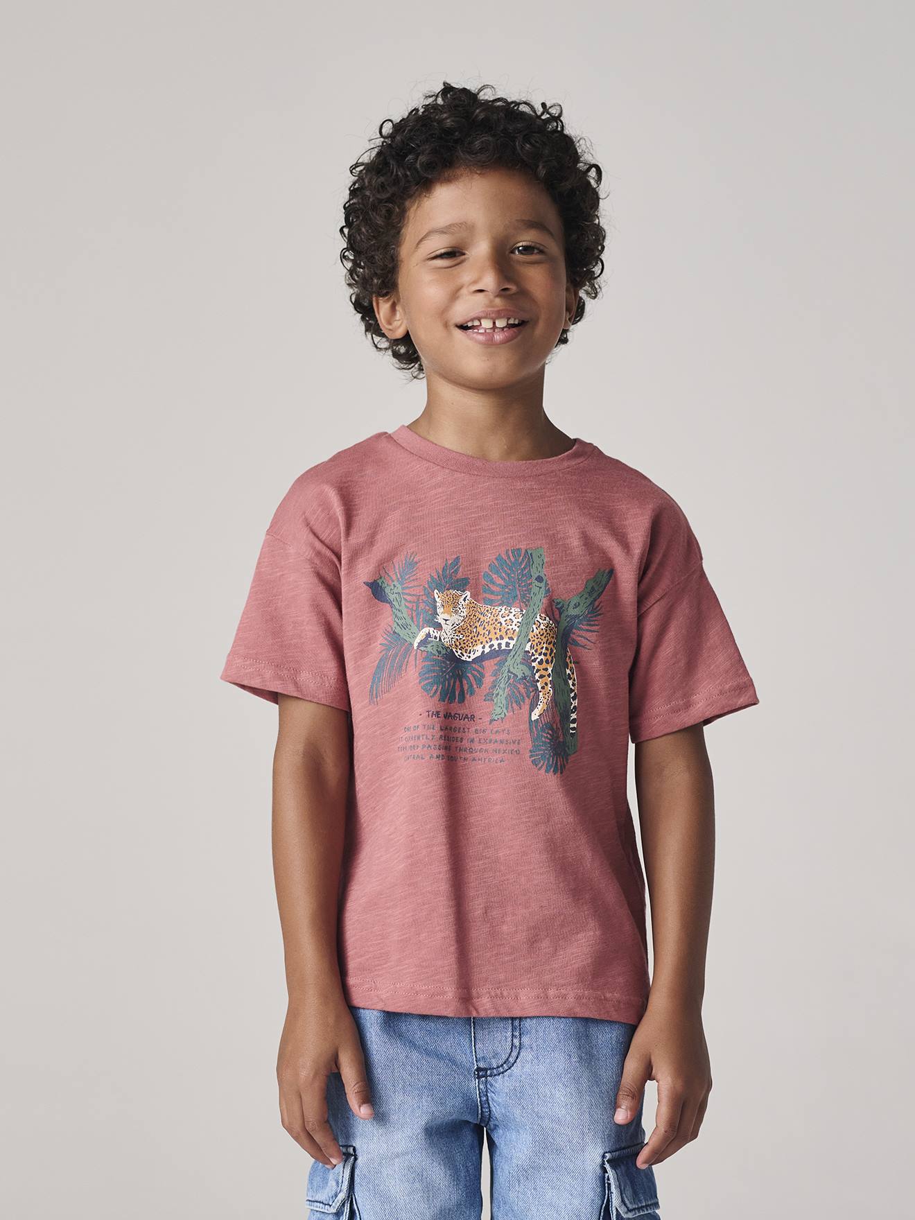 Jungen T-Shirt mit Naturmotiv Jungen T-Shirt mit Naturmotiv von Vertbaudet