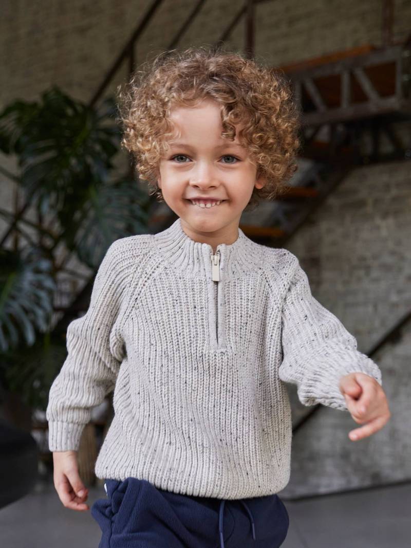 Jungen Troyer-Pullover von Vertbaudet