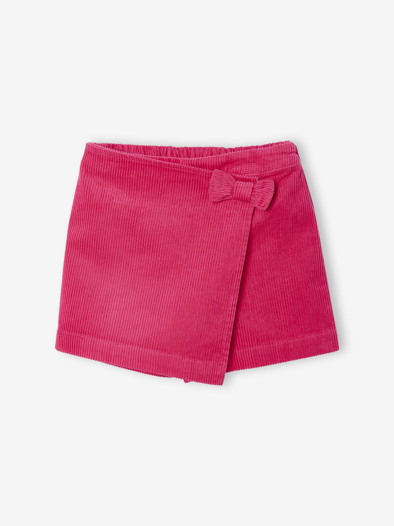 Jupe-Short Mädchen aus Samt von Vertbaudet