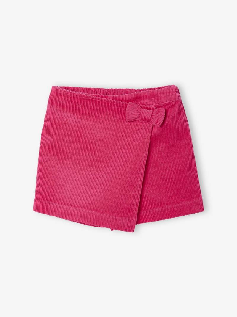 Jupe-Short Mädchen aus Samt von Vertbaudet