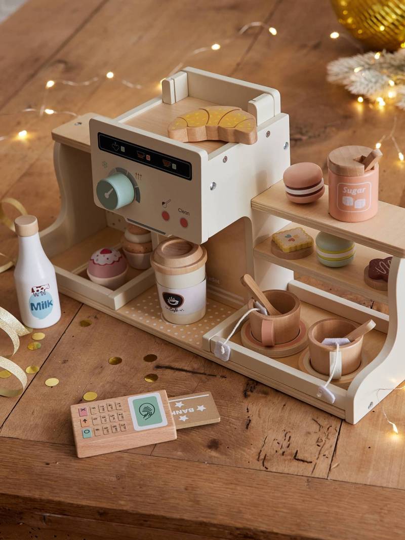 Kaffee-Stand aus Holz FSC® von Vertbaudet