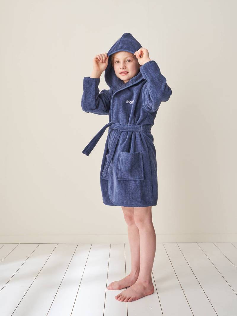Kinder Bademantel mit Recycling-Baumwolle von Vertbaudet