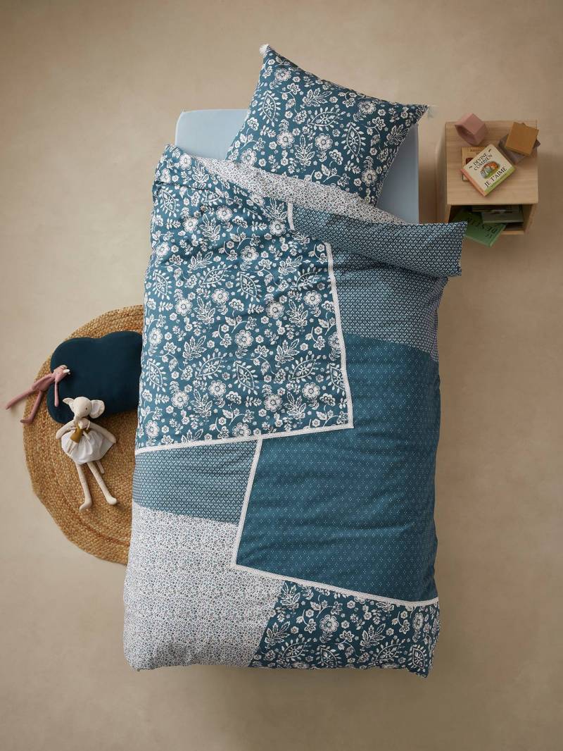 Kinder Bettwäsche-Set PATCHWORK von Vertbaudet