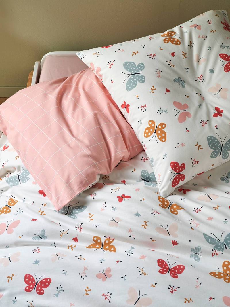 Kinder Bettwäsche-Set SCHMETTERLINGE von Vertbaudet