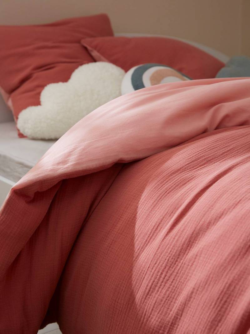 Kinder Bettwäsche-Set mit Musselin von Vertbaudet