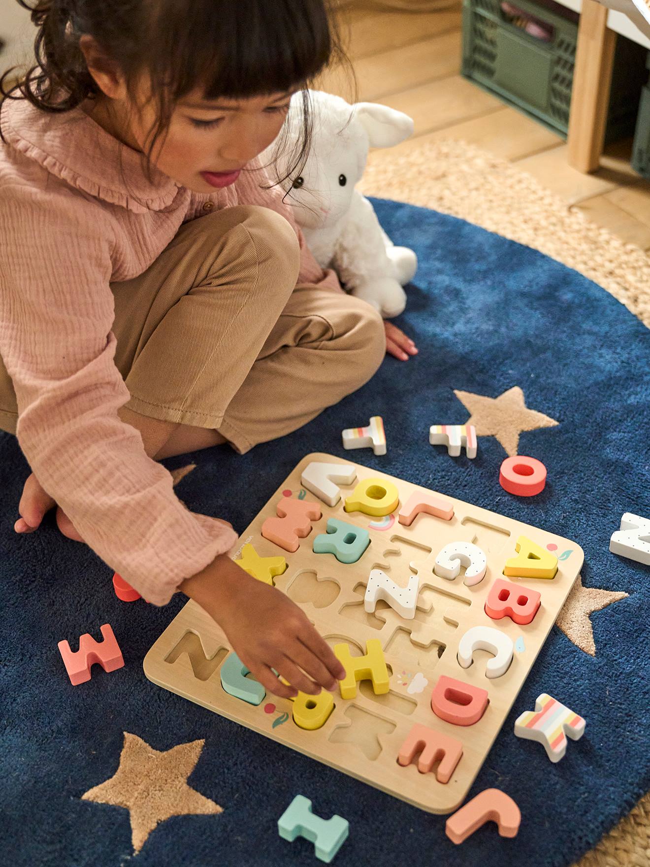 Kinder Buchstaben-Puzzle von Vertbaudet