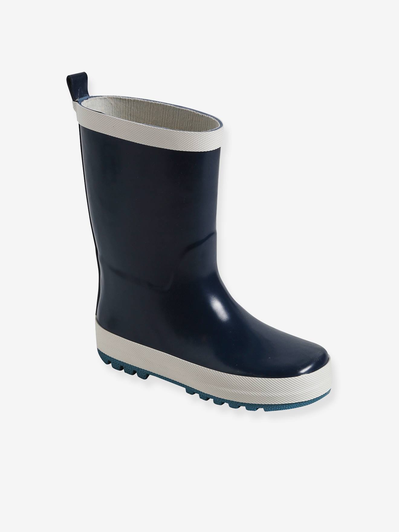 Kinder Gummistiefel mit Reflektorstreifen von Vertbaudet
