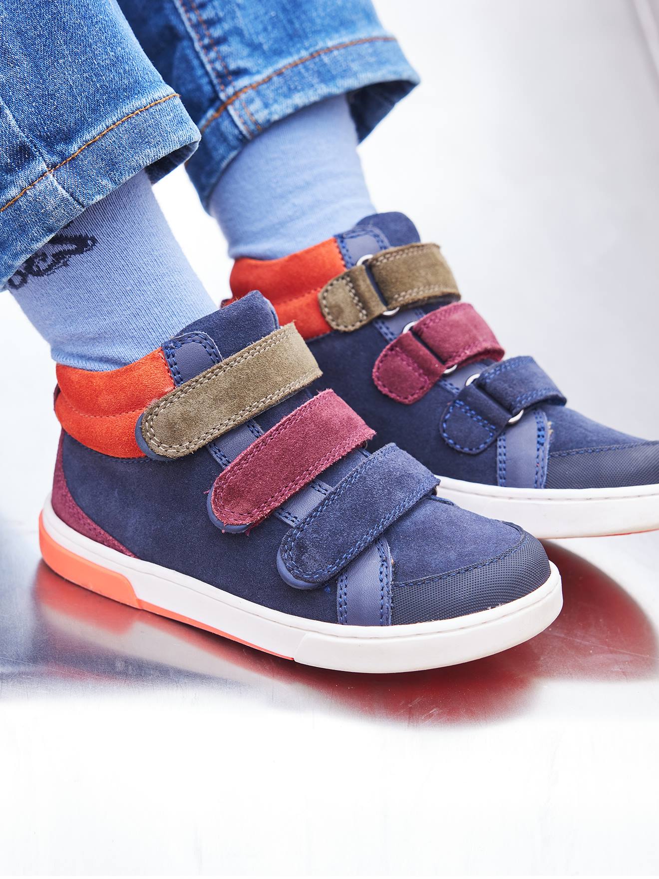 Kinder High-Sneakers von Vertbaudet