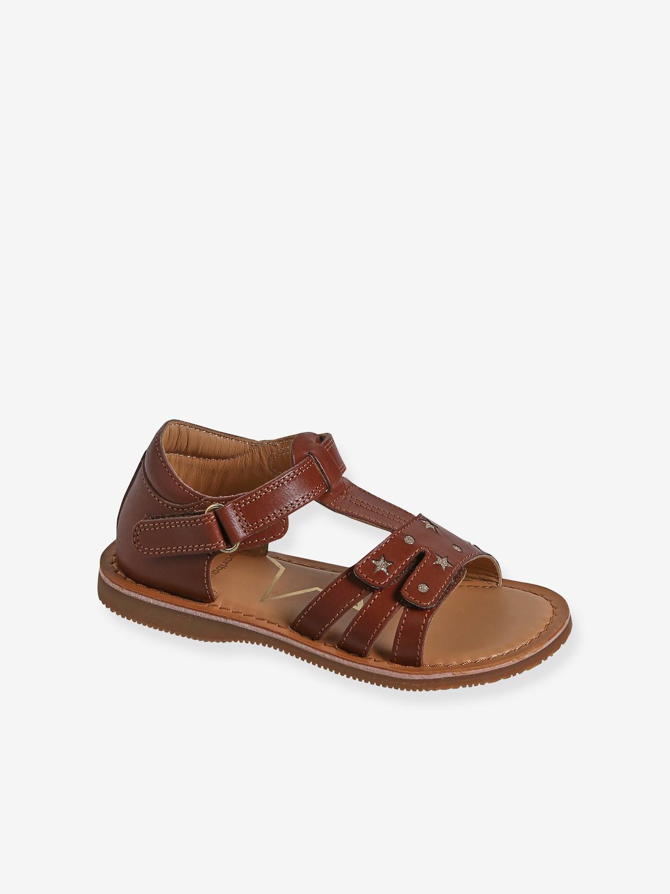 Kinder Klett-Sandalen mit Anziehtrick von Vertbaudet