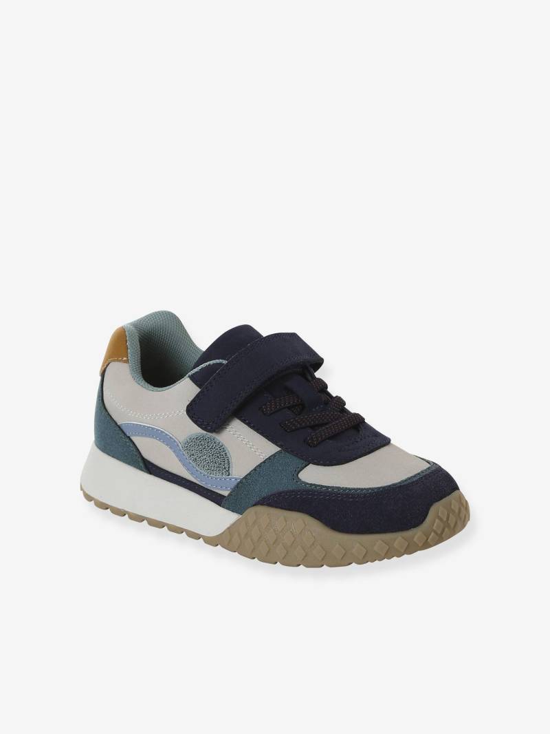 Kinder Klett-Sneakers mit elastischer Schnürung und Anziehtrick set von Vertbaudet
