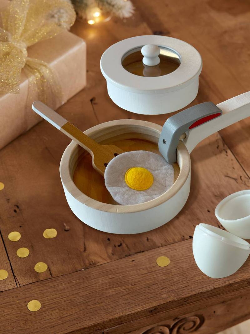 Kinder Pfannen-Set mit Holz FSC® MIX von Vertbaudet