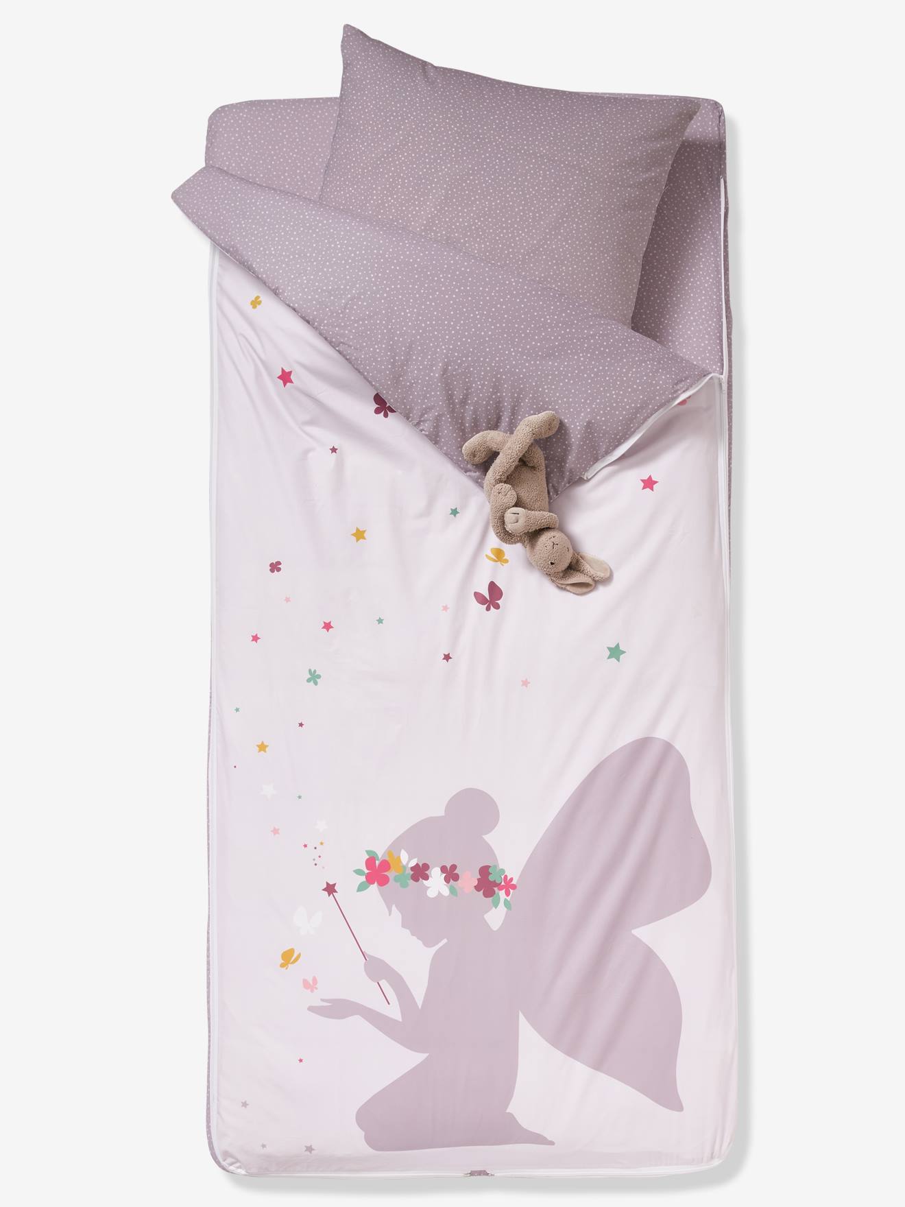 Kinder Schlafsack-Set KLEINE FEE mit Innendecke Oeko-Tex von Vertbaudet