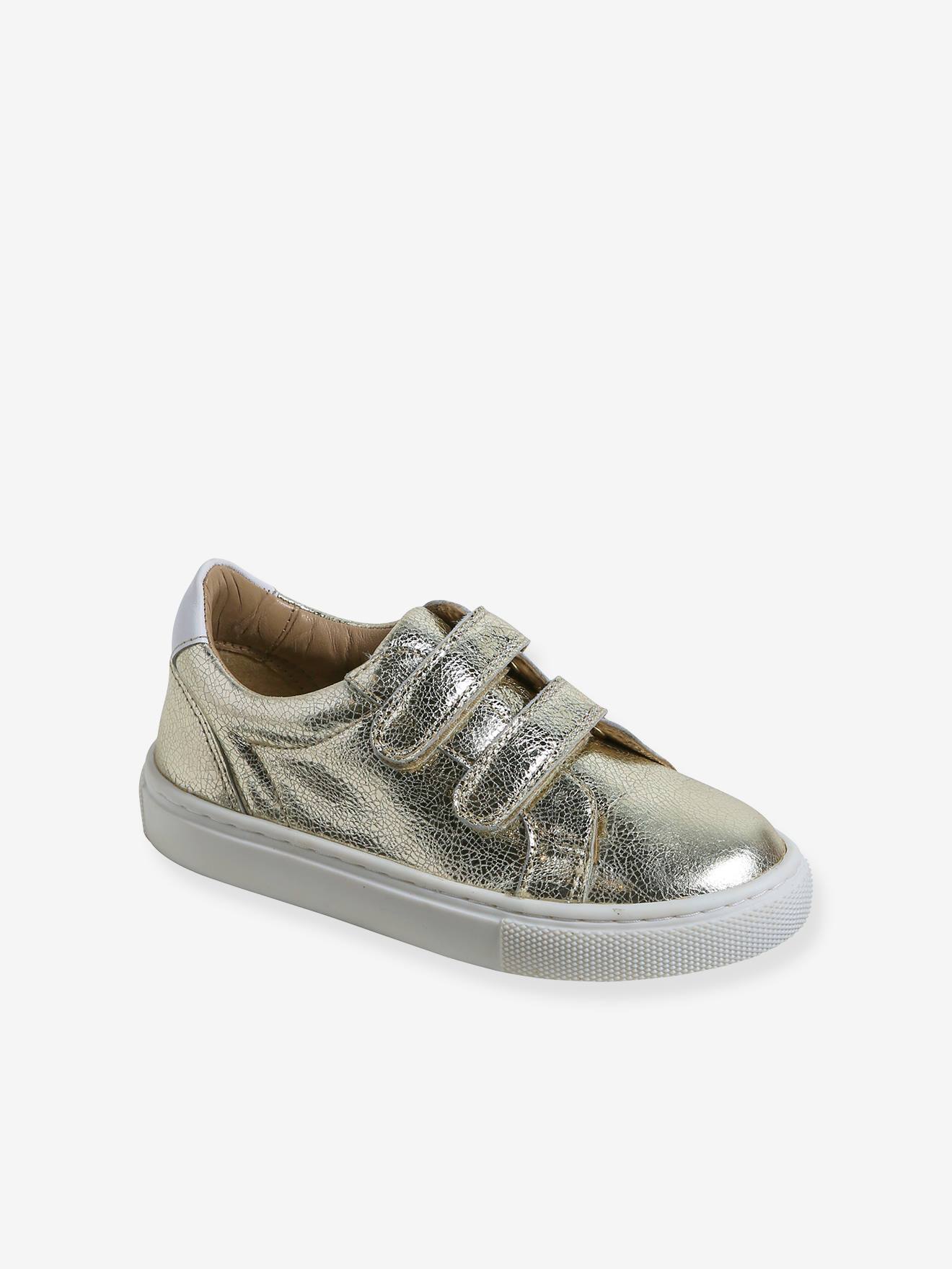 Kinder Sneakers in Metallic-Optik von Vertbaudet