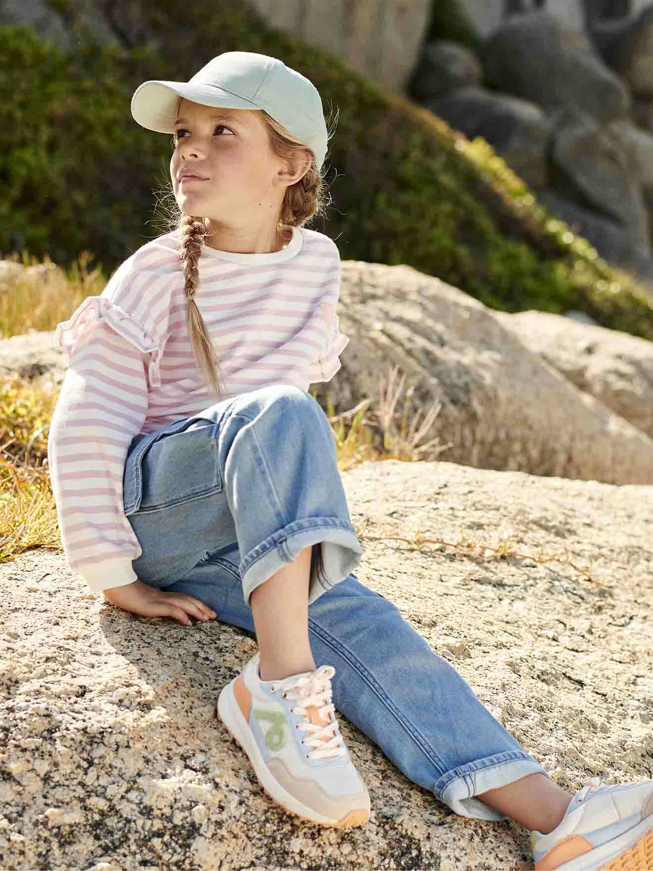 Kinder Sneakers mit Schnürung set von Vertbaudet