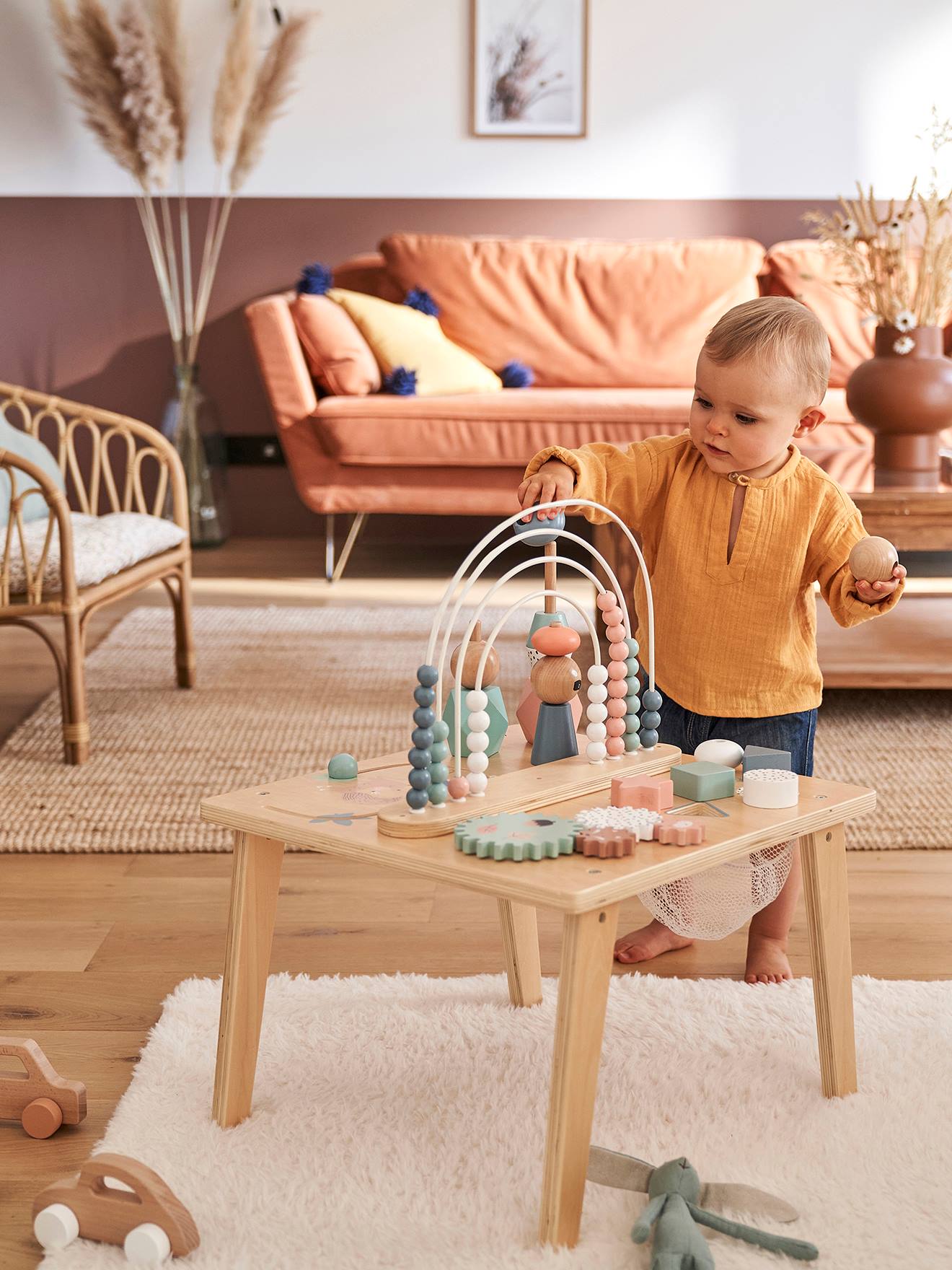 Kinder Spieltisch REGENBOGEN von Vertbaudet